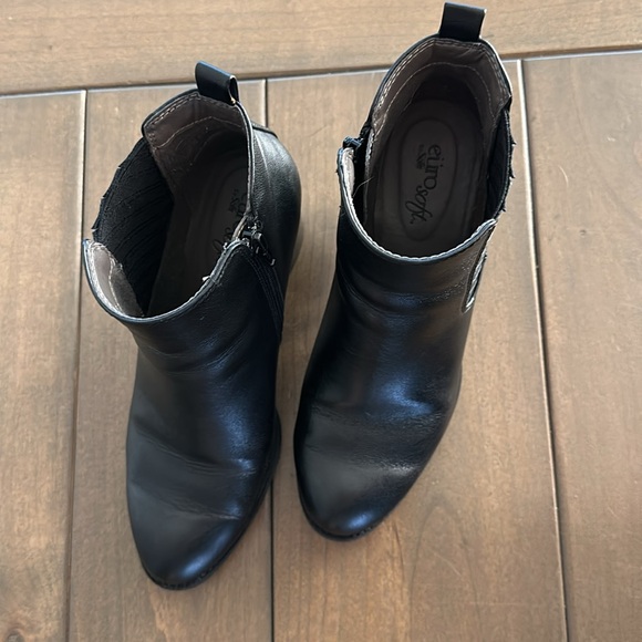 Sofft eurosoft black ankle boots size 7.5 - Picture 2 of 5